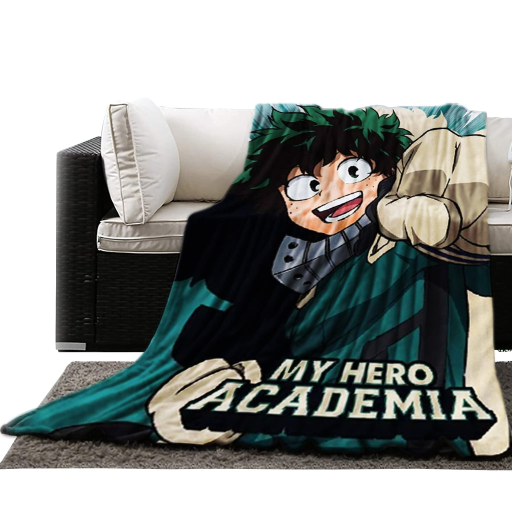 My Hero Academia Blanket Villain Fleece -Soft and Warm [45x60 Inches] | Bedding for Fans to Join The League | Long Nights Binge 