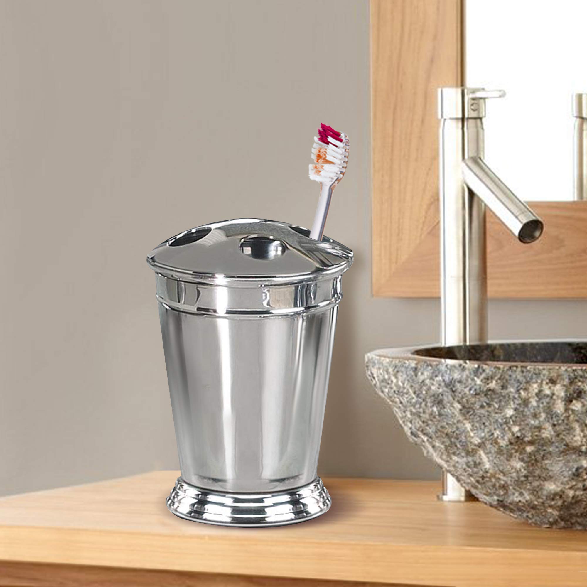 Nu Steel Timeless Toothbrush Holder