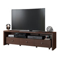 Techni Mobili Elegant 80” TV Stand with Three Cabinets and Storage, Modern Entertainment Center with Cable Management Fits Screens up to 80" When Measured Diagonally