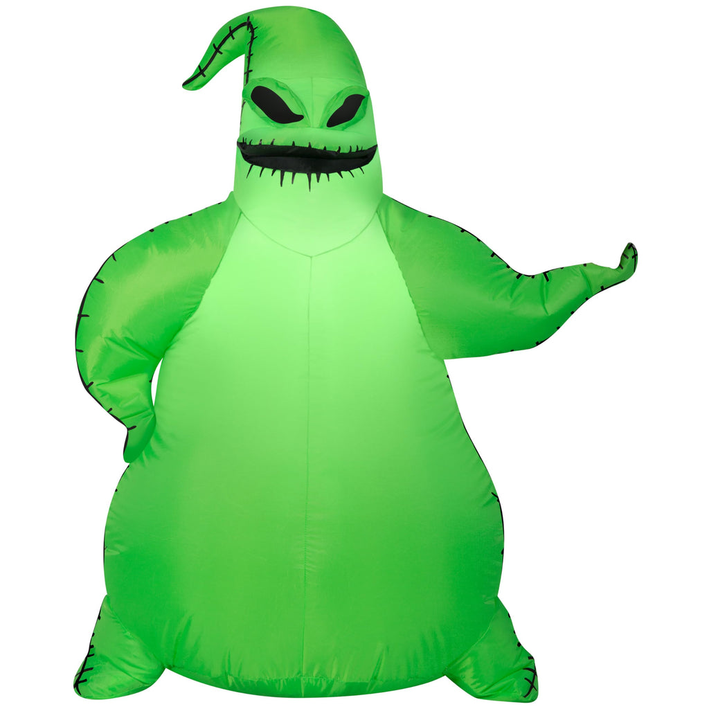 Gemmy 3.5Ft Airblown Inflatable Green Oogie Boogie Disney