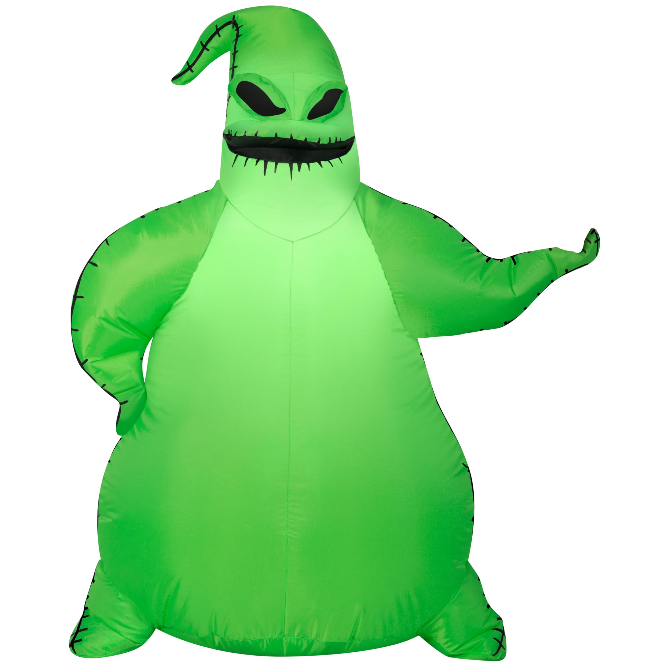 Gemmy 3.5Ft Airblown Inflatable Green Oogie Boogie Disney