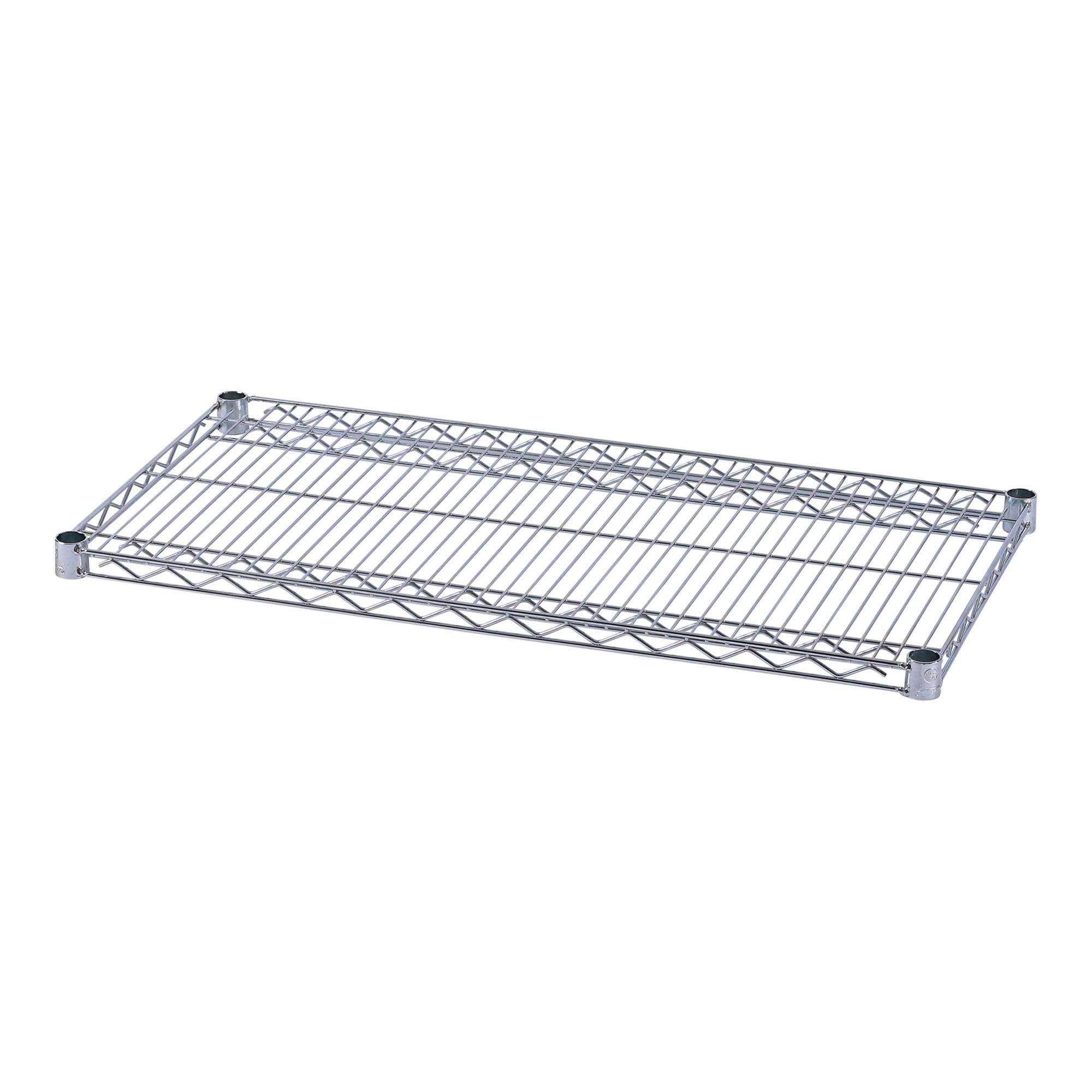 Alera ALESW583618SR Industrial Wire Shelving 36 in. x 18 in. Extra Wire Shelves - Silver (2-Piece/Carton)