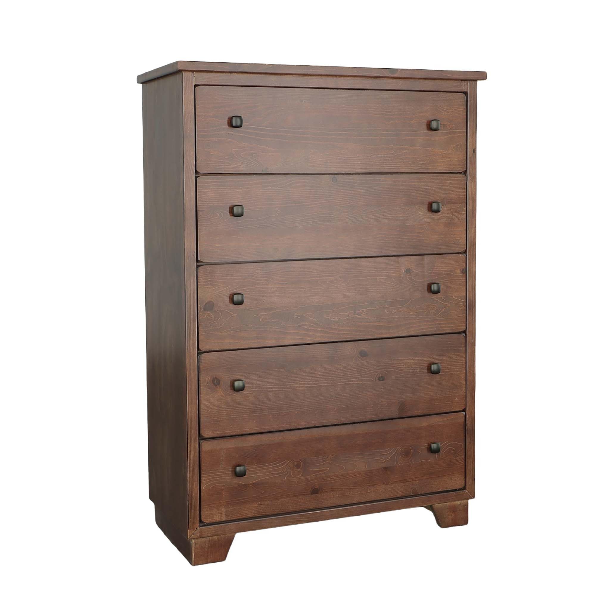 Progressive Furniture Diego Drawer Chest, 36&quot; X 18&quot; X 56&quot;, Espresso Pine