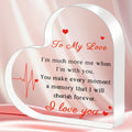 Valentines Day Gifts for Her/Him, Gifts for Boyfriend, Girlfriend - Engraved Acrylic Valentines Day Gifts, Birthday, Anniversary