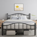 Blbeed Queen Size Bed Frames with Headboard, Noise-Free Design & Underbed Storage Heavy Duty Bed Frames with Headboard No Box Sp