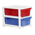 Cutting Edge 2 Layer, Modular Storage Drawer Set, Small, Multicolor