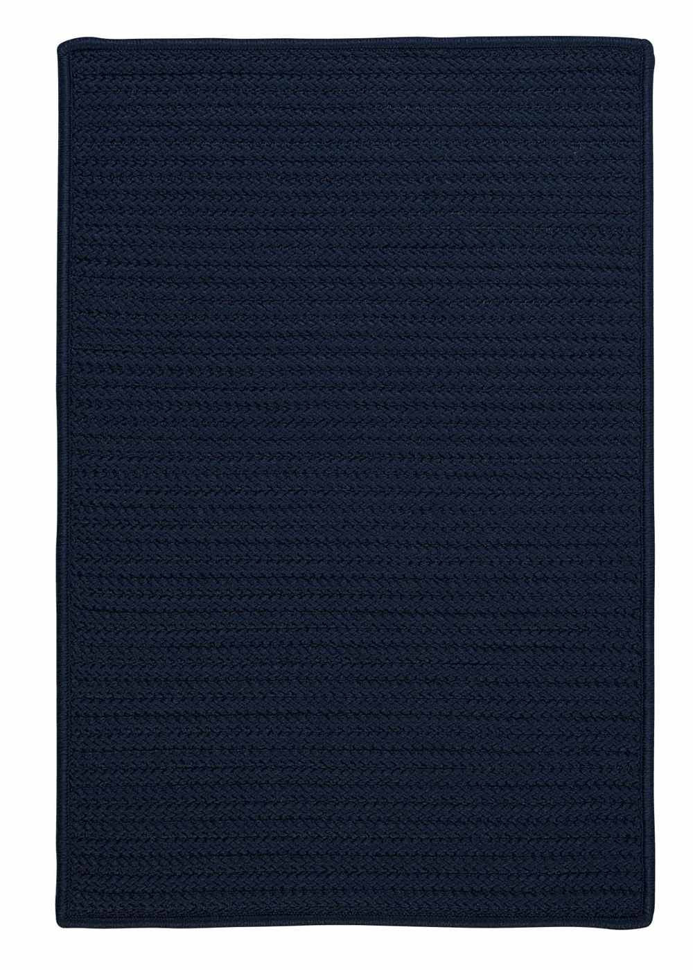 Colonial Mills Simply Home Solid Blue 10' X 10' Square Area Rugs - H561R120X120S