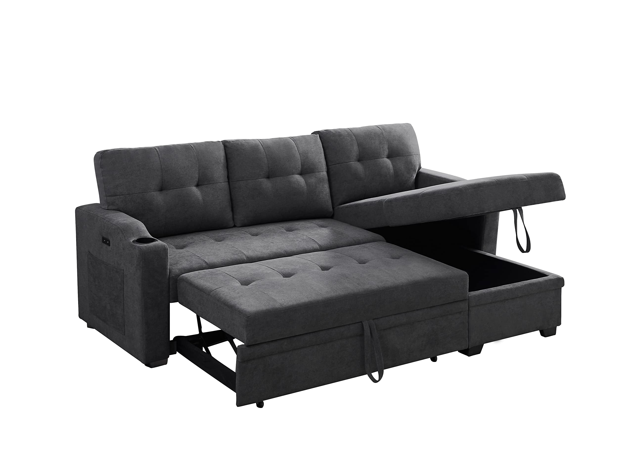 Lilola Home Mabel Sleeper Sectional - Thumbnail 2