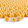 Galashield Gold Marbles for Vases | Glass Marbles Bulk Vase Fillers | Glass Beads for Vases, Round Marble 1lb, (approx. 80 pcs)