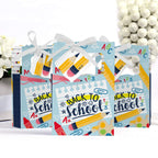 Big Dot Of Happiness Back To School - First Day Of School Classroom Decorations And Favor Boxes - Set Of 12