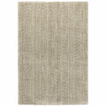 HomeRoots 507848 10 x 13 ft. Stone Shag Power Loom Stain Resistant Rectangle Area Rug