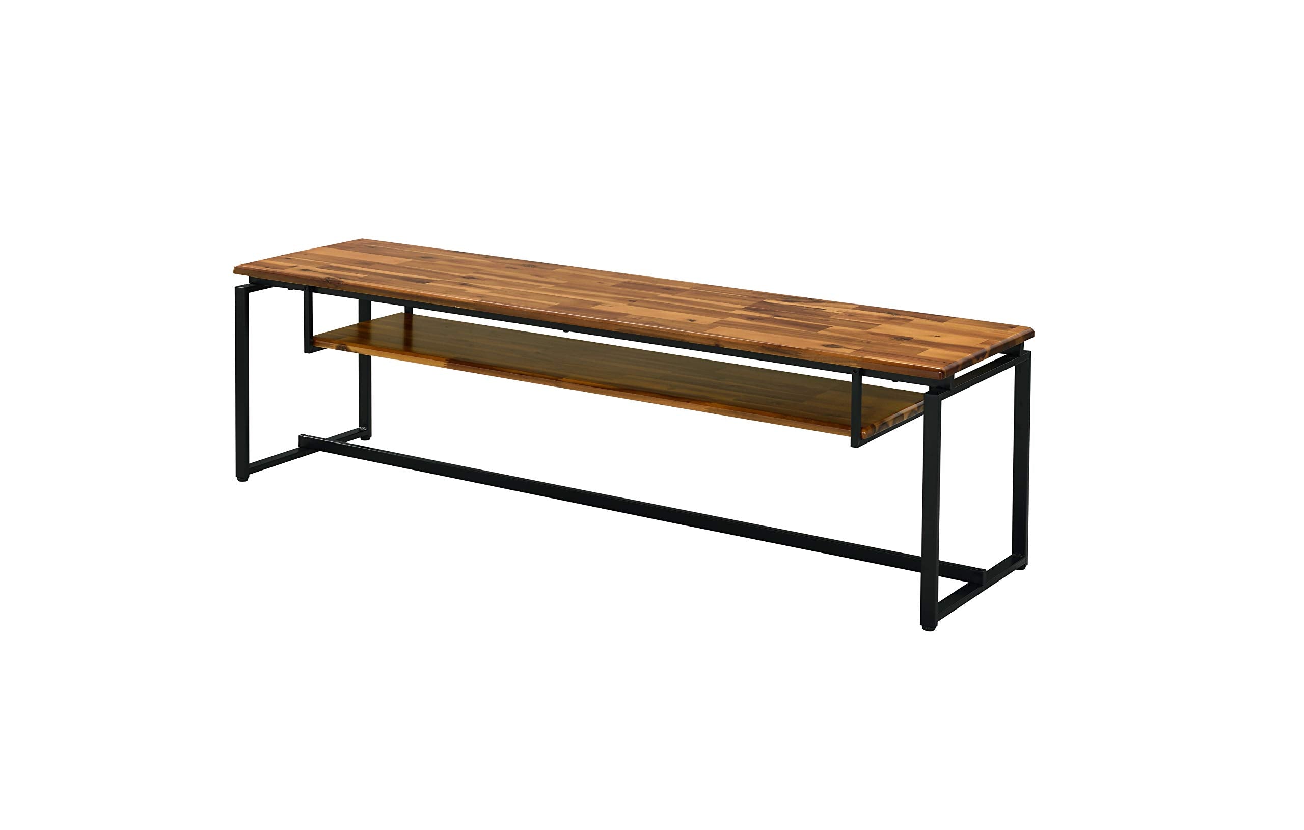 Acme Kersey Wooden Top TV Stand - Thumbnail 2