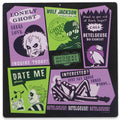 Beetlejuice Beetlejuice Dating Ad Collage Metal Sign - Fun Beetlejuice Wall Decor for Home