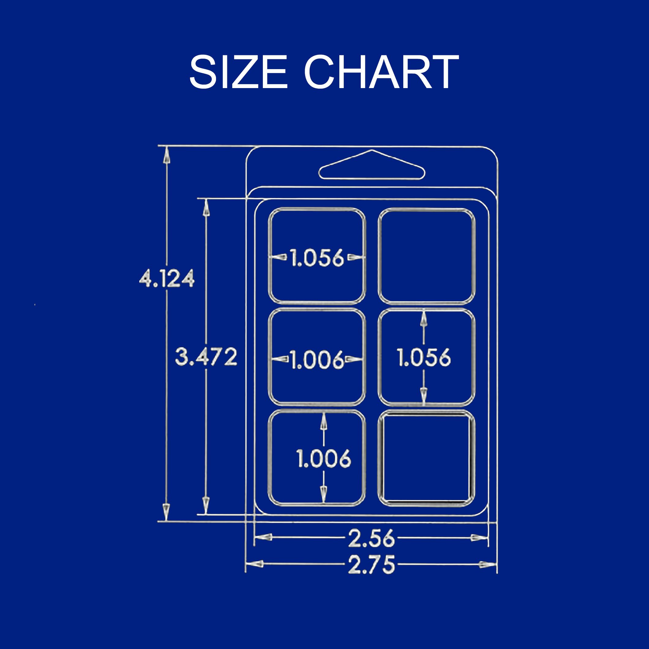 Candlecopia Tulips Strongly Scented Hand Poured Vegan Wax Melts, 12 Scented Wax Cubes, 6.4 Ounces In 2 X 6-Packs