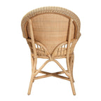 bali & pari Ratu Natural Rattan Accent Chair, Natural (235-13234-HiT)