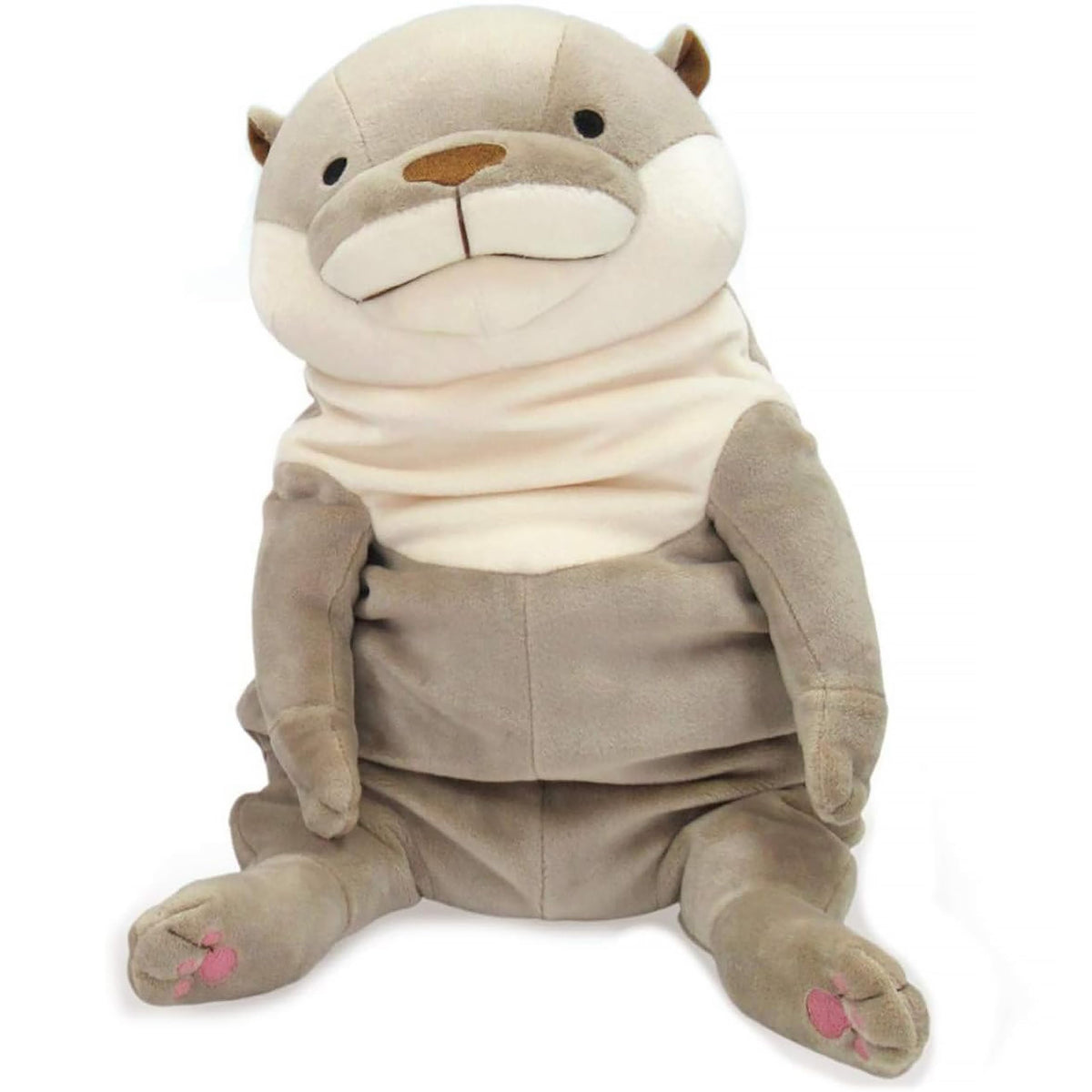 Shinada Global Ultra Soft Mochi Otter Plush - 11.8 ' ' Adorable Stuffed Animal Pillow, Cute & Fluffy Otter Plush Toy For Kids &
