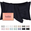 Mulberry Silk Pillow Cases 2 Pack Standard Size 20X26 Inches With Hidden Zipper, Ultra Smooth And Soft Breathable Cooling Silk S