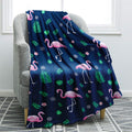 Jekeno Flamingo Gifts Blanket For Women Girls, Flamingo Throw Blankets Gifts For Adult Kids, Christmas Birthday Valentine'S Day