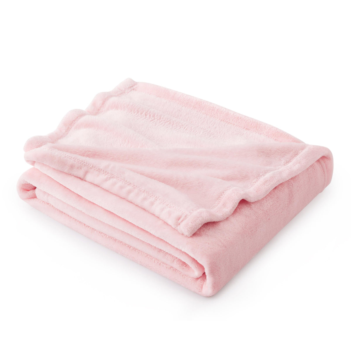 Bedsure Fleece Blanket Throw Blanket Pink - 300Gsm Throw Blankets For Couch, Sofa, Bed, Soft Lightweight Plush Cozy Blankets And