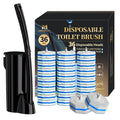 Disposable Toilet Bowl Brush with 36 Count Refills, Toilet Cleaning Stick,Toilet Bowl Cleaner Holder and Set, Toilet Cleaning Sy