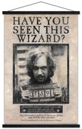 Trends International The Wizarding World: Harry Potter - Sirius Black Wanted Poster Wall Poster, 22.375 x 34, Print and Black Ha