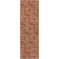 Delano Da1 Orange Transitional Rug Runner 2' 6" X 10'