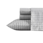 Nautica - Twin Xl Sheets, Cotton Percale Preppy Bedding Set, Dorm Room Essentials (Michael Plaid Grey, Twin Xl)