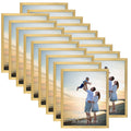 Hoikwo 18 Packs 8x10 Gold Multi Picture Frames Set for Family Photos, Artwork, Light Weight Bulk 8 by 10 Frames Pack for Wall Ha