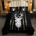 American Flag Comforter Set,Deer Hunting Down Comforter Army Green Military Camo Bedding Set Full For Boys Teens Kids Man,Wester
