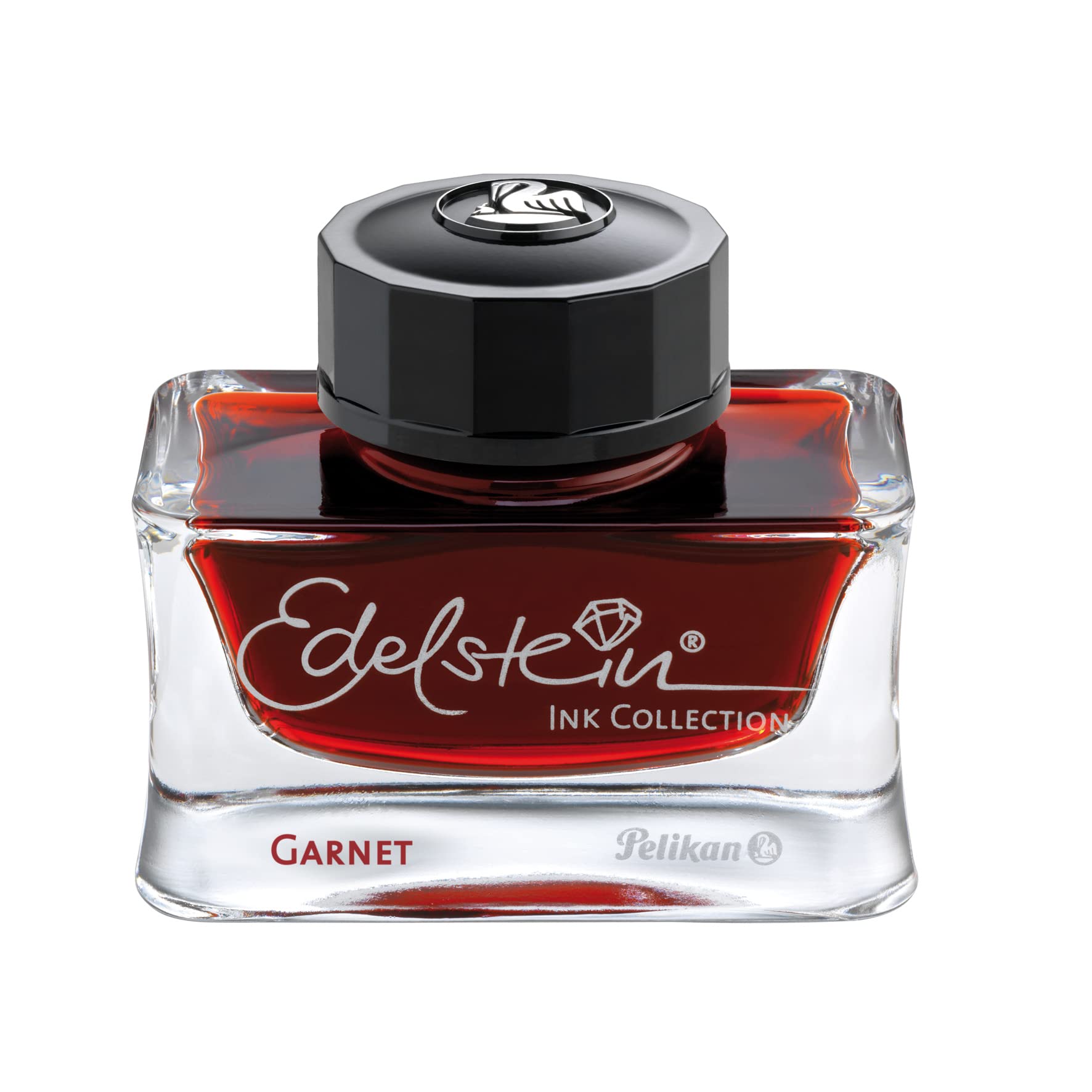 Pelikan Edelstein Bottled Ink For Fountain Pens, Garnet Red, 50Ml, 1 Each (339747)
