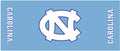 Collegiate Kwik-Covers Rectangle Plastic Table Covers, Bundle Of 2 (University Of North Carolina, 6')