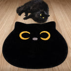 Nigoways Bath Rug - Cute Bathroom Mat,Cat Bath Mat,Absorbent Bath Mat,Washable Indoor Mat,Non Slip Soft Bath Mats For Bathroom B