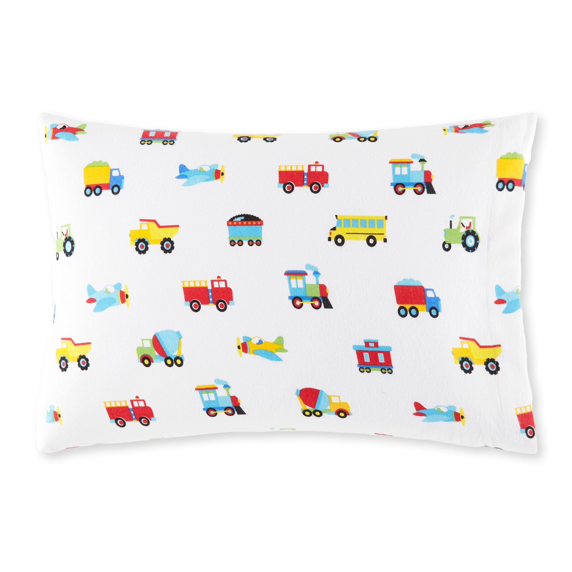 Wildkin Kids 100% Cotton Flannel Pillow Case For Boys & Girls, Soft & Breathable Fabric Kids Pillowcase, Measures 20 X 30 Inches