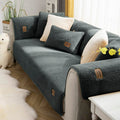 vctops Sherpa Fleece Sofa Couch Covers Super Soft Warm Plush Sectional Couch Cover Luxury Fuzzy Furry Non Slip Sofa Slipcover Fu