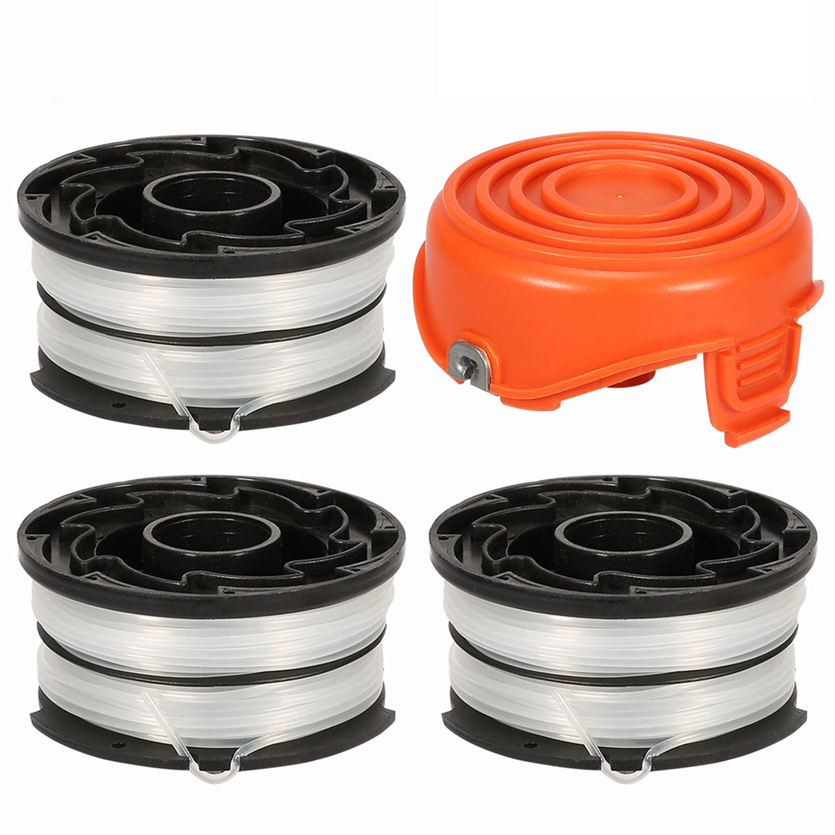 Thten Df-065 String Trimmer Spools Compatible With Black And Decker Gh710 Gh700 Gh750 Rc-065, Df-065-Bkp Weed Eater Refills Line