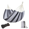 Joyview Brazilian Hammock For Single Preson Portable Hammock With Hanging Ropes & Carry Bag Large 78.8X39.4    Cotton Hammock Fo