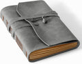 Riliho Leather Journal Notebook - Genuine Leather Journals For Writing 5X7.1 Inch, Vintage Journal For Men And Women, Artist,Tra