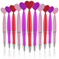 Zuazaor 24 Pack Valentine'S Day Party Pens Black Gek Ink Red Heart Ballpoint Pens For Kids Adults Office School Crhistmas Valent