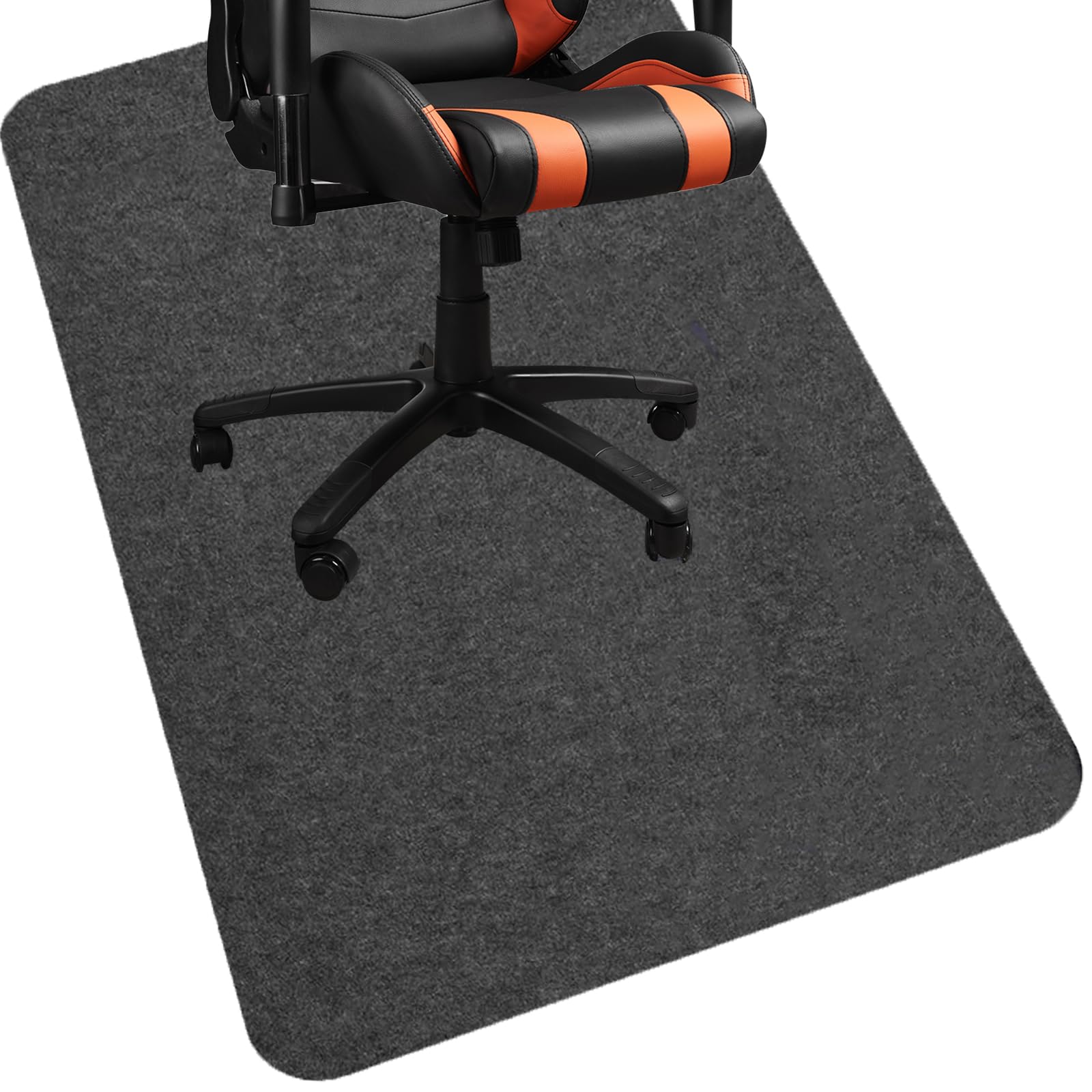 Ungraded Chair Mat For Hardwood Floor,36'X48' Desk Chair Mat,Anti-Slip Office Chair Mat, Computer Gaming Floor Mat For Rolling