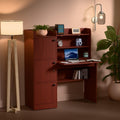 Green Soul Nile Pro Study Table | Extended Workspace | Lockable Cabinet & Collapsible Shelf | Engineered Wood Build | Free Insta