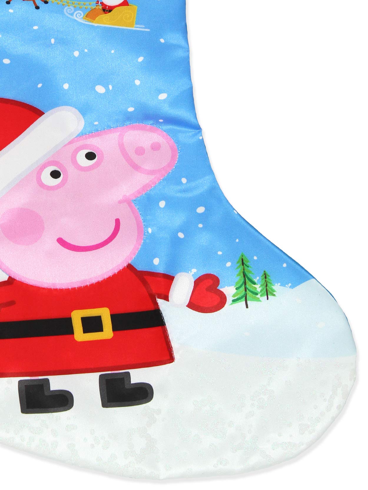 Peppa Pig Printed Stocking With Plush Cuff