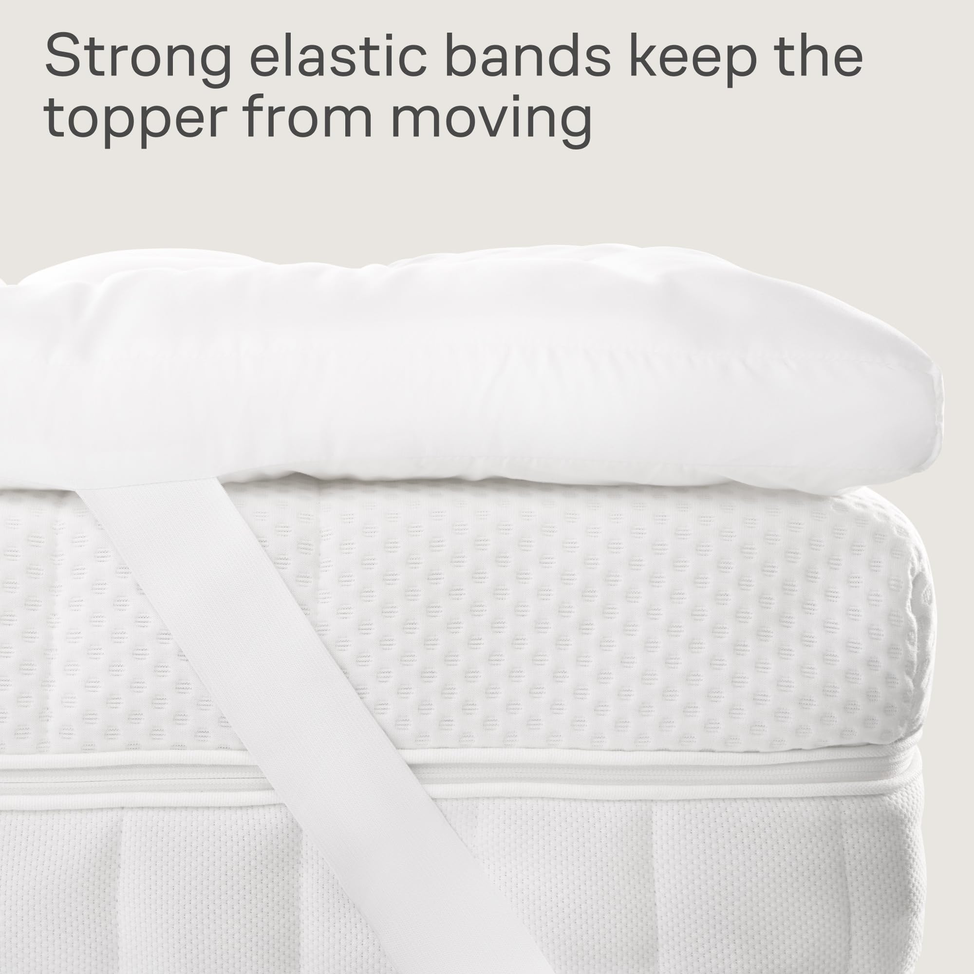 Niagara 2 Inch Twin Mattress Topper - Cooling Breathable Pillow Top Mattress Pad For Back Pain Relief - Deep Pocket Topper Fits