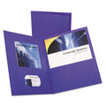 Twin Pocket Portfolio,W/O Fasteners, 11 Quot;X8-1/2 Quot;,25/Bx,Pe