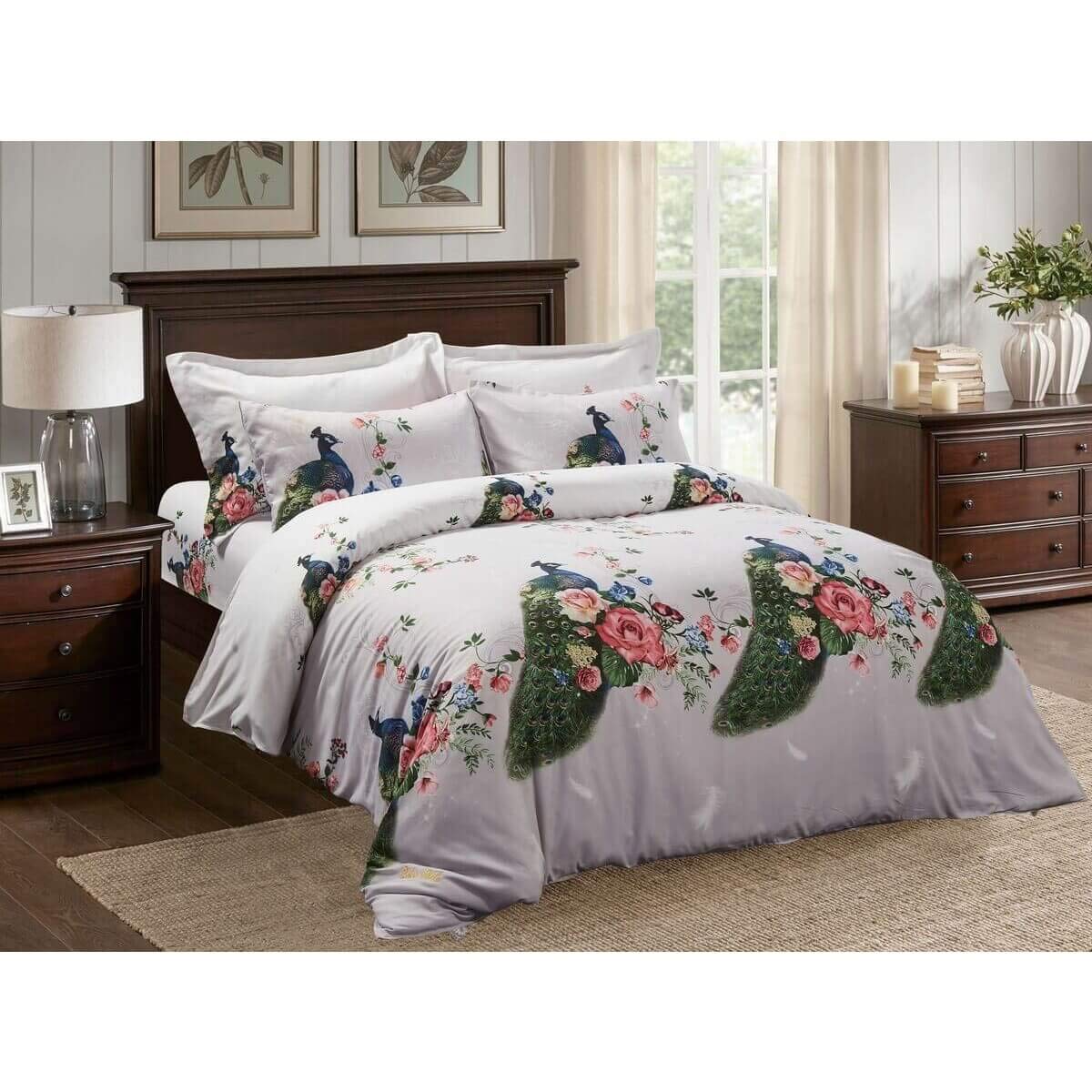 Dolce Mela Dm706Q Duvet Cover Set, Queen, White