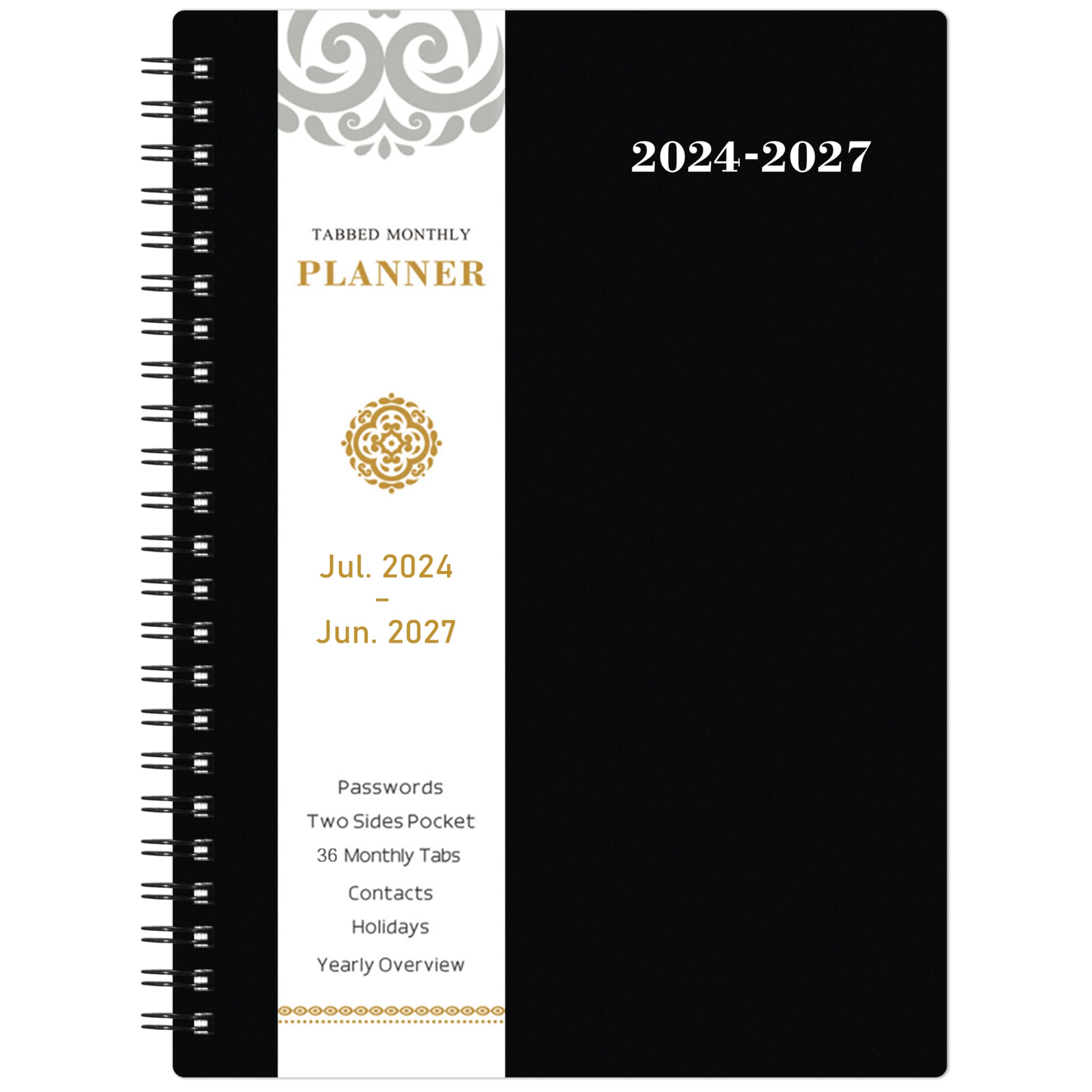 2024-2027 Monthly Planner/Monthly Calendar - 3 Year Monthly Planner 2024-2027, Jul 2024 - Jun 2027, 6.3' X 8.4', Inner Pocket,