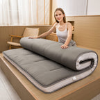 MAXYOYO King Futon Mattress Foam Mattress Topper, Japanese Floor Mattress Foldable Mattress Futon Bed Mattress Guest Bed Mattres