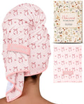chiccrest Cute Oversized XL Microfiber Hair Towel Wrap for Women & Girls