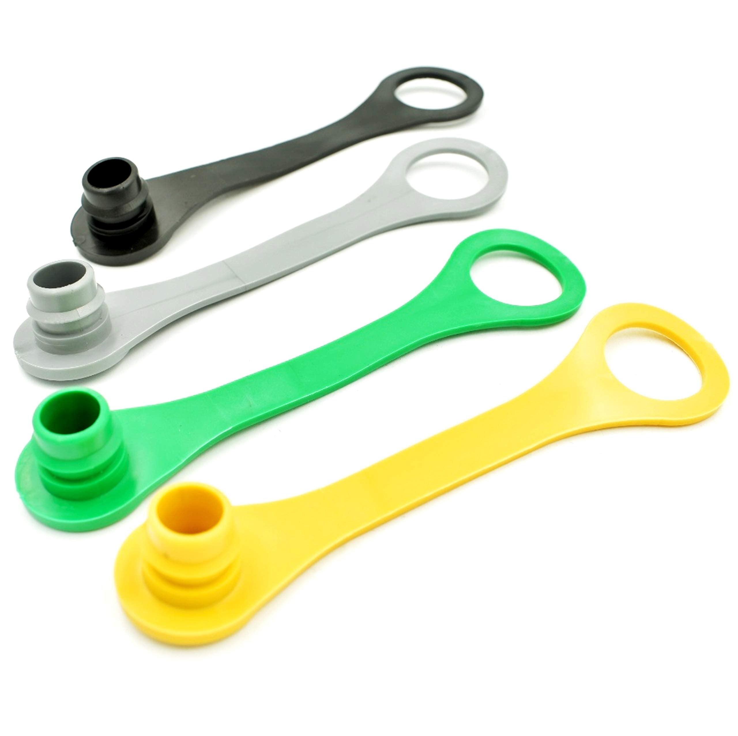 Hd Switch 4 Pack Hydraulic Coupler Fitting Am115139 Am102487 Am102420 Dust Plug Set All Male Fits John Deere 425 445 455 2210 23