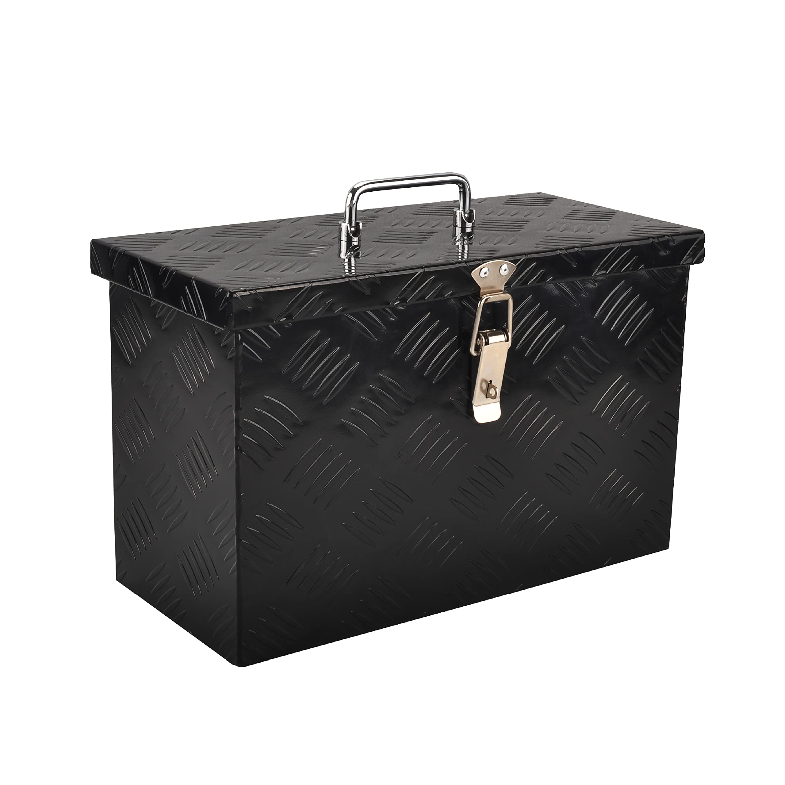 Fgjqefg 16 Inch Aluminum Truck Bed Tool Box Truck Car Outdoor Trailer Pickup Underbody Toolbox,Rv Storage Organizertrailer Stora