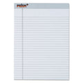 Tops Prism Writing Pads, 8-1/2' X 11-3/4', Legal Rule, Gray, Perforated, 50 Sheets, 12 Pack (63160)